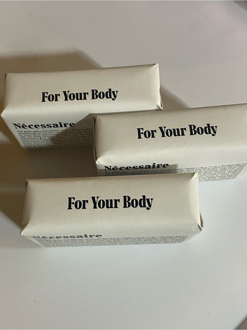 Nécessaire For Your Body Hand Soap Bar — Cream